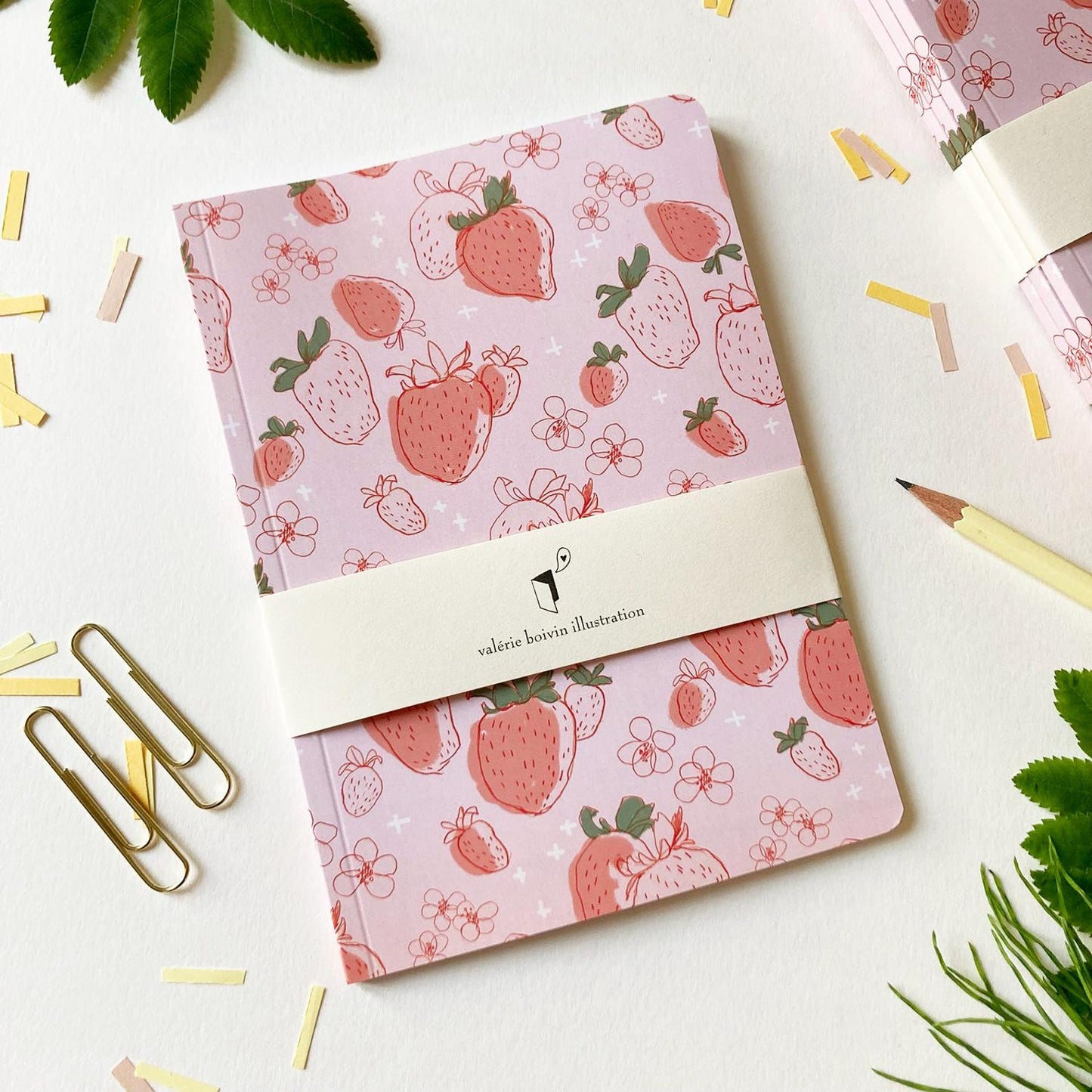 Carnet De Notes - Fraises