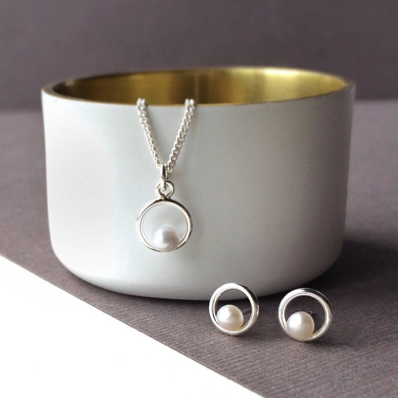 Collier - Cercle & Perle