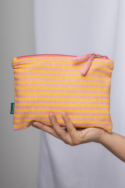 Trousse - Orange & Rose