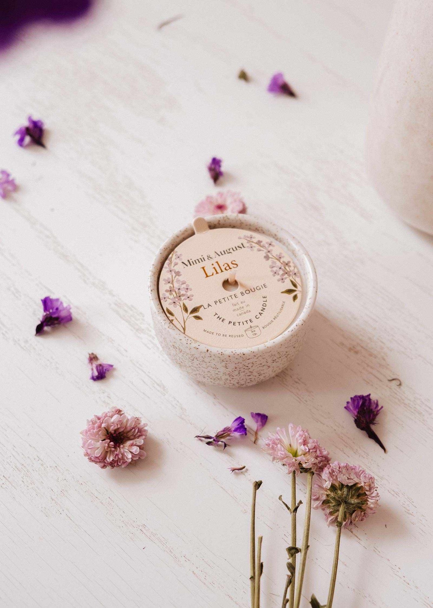 Bougie De Soya - Lilas