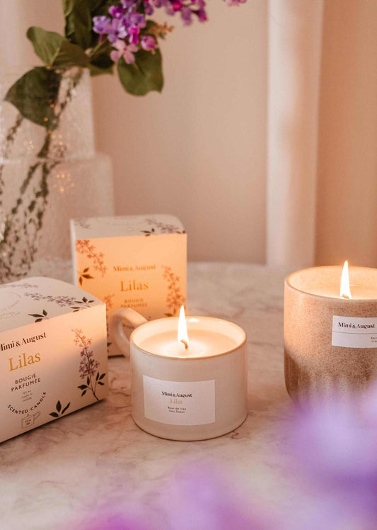 Bougie De Soya - Lilas