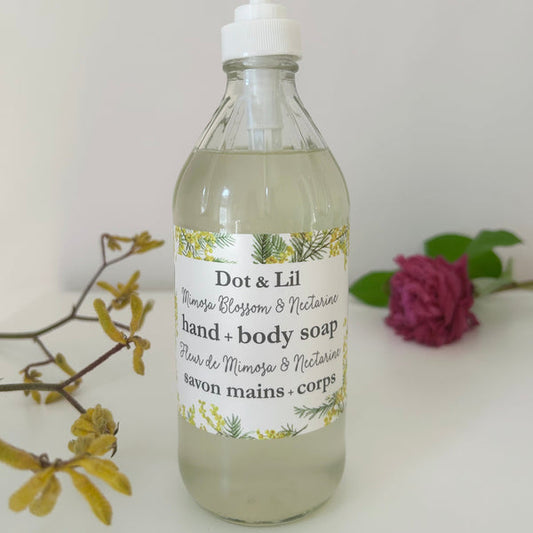Savon Liquide - Fleur de Mimosa & Nectarine