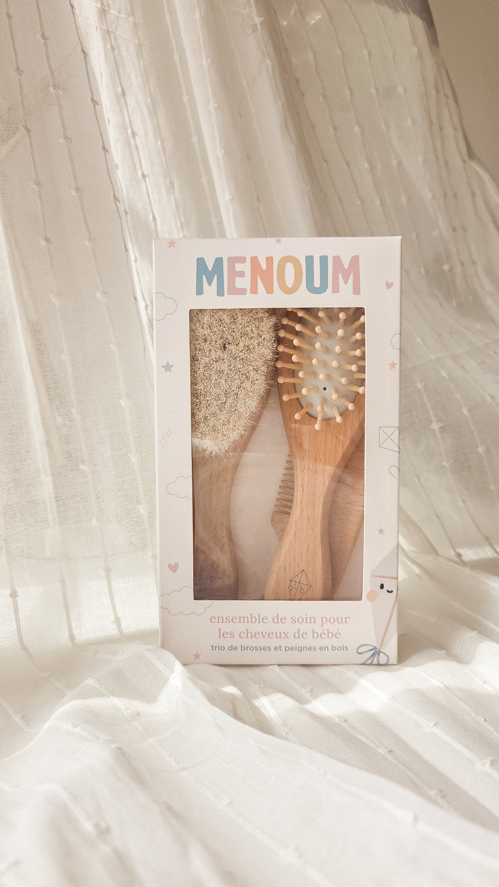 Ensemble Peigne & Brosse À Cheveux