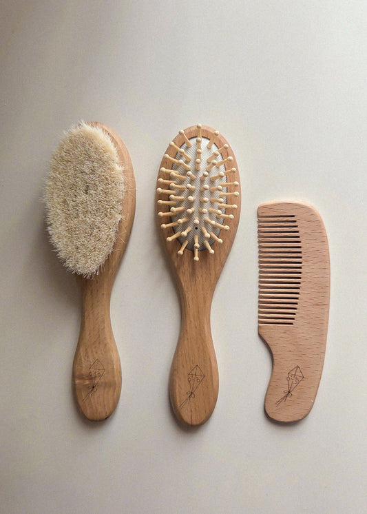 Ensemble Peigne & Brosse À Cheveux