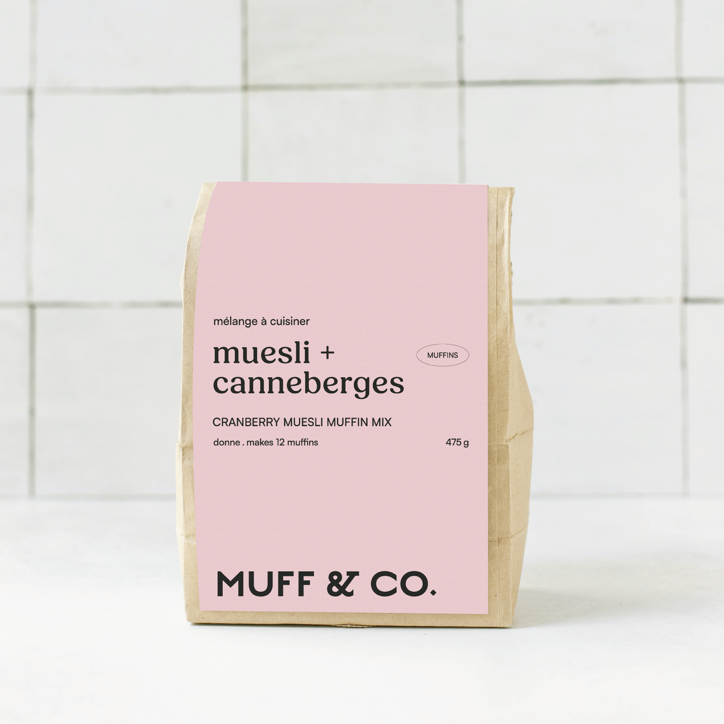 Muffin Muesli & Canneberges