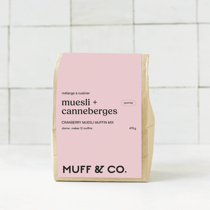 Muffin Muesli & Canneberges