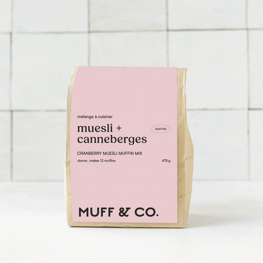 Muffin Muesli & Canneberges