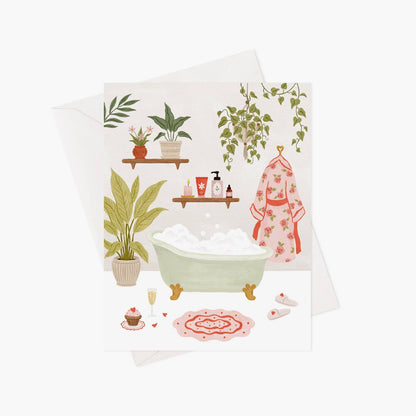 Carte De Souhait - Moment de soin personnel