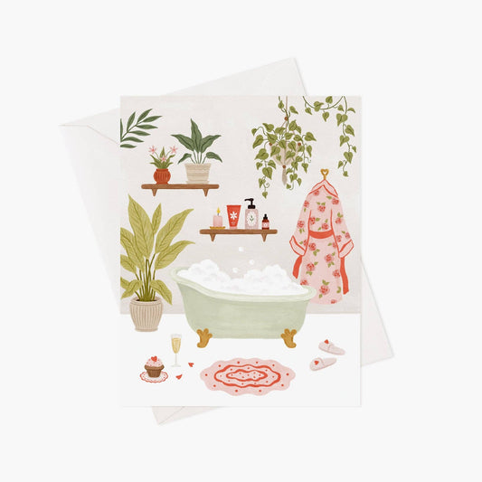 Carte De Souhait - Moment de soin personnel