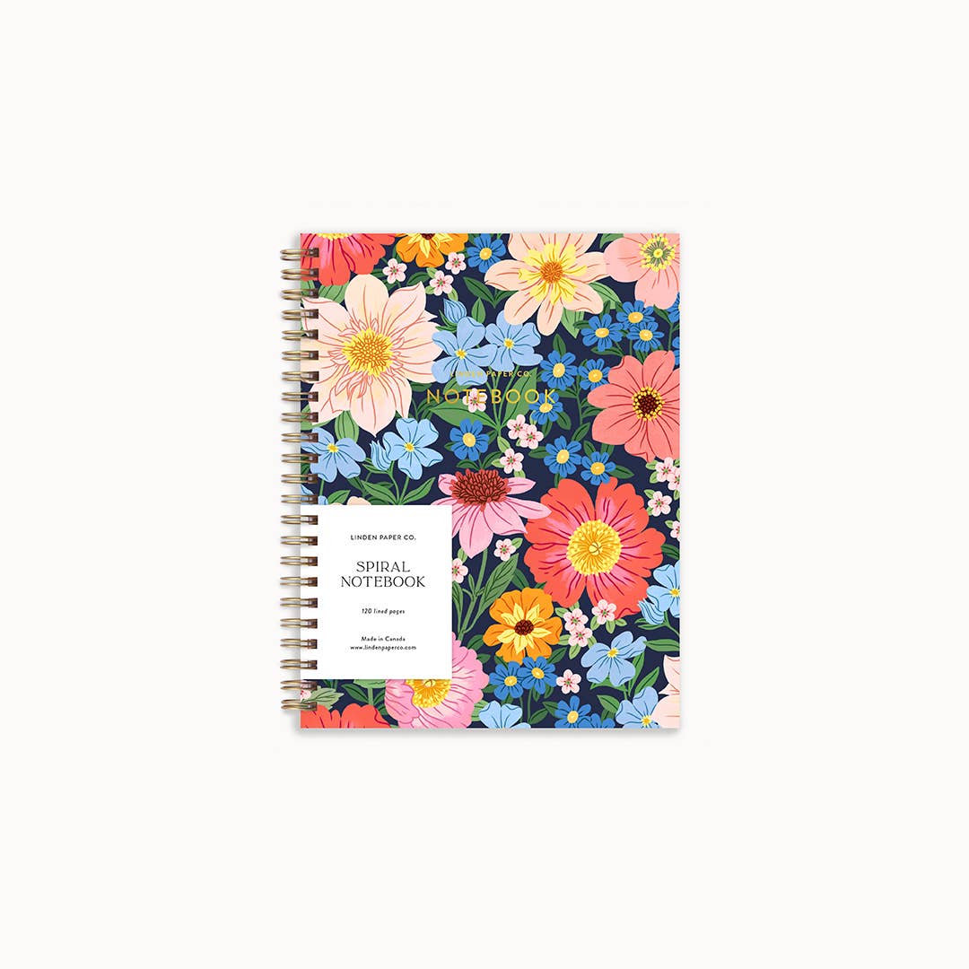 Cahier Spirale - Dahlia