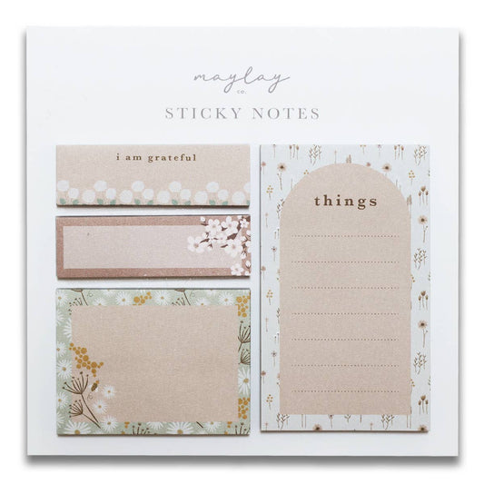 Ensemble Post-it - Fleurs