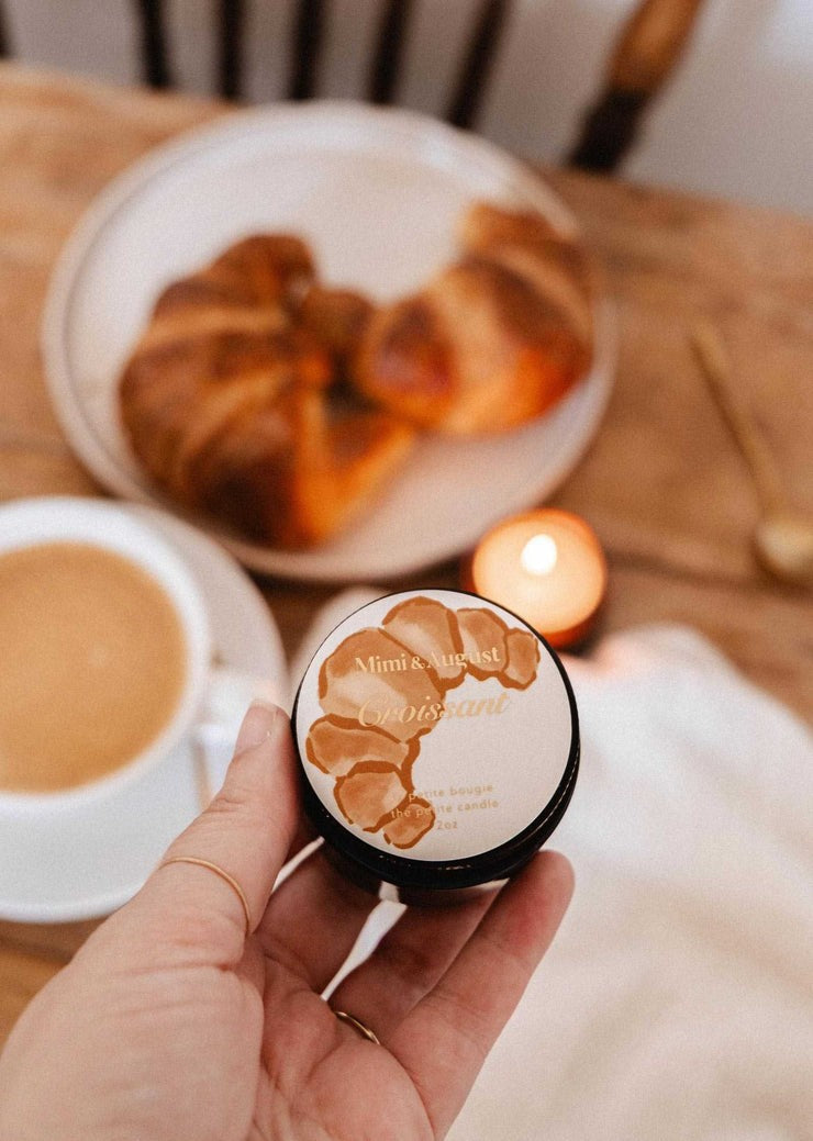 Bougie De Soya - Croissant