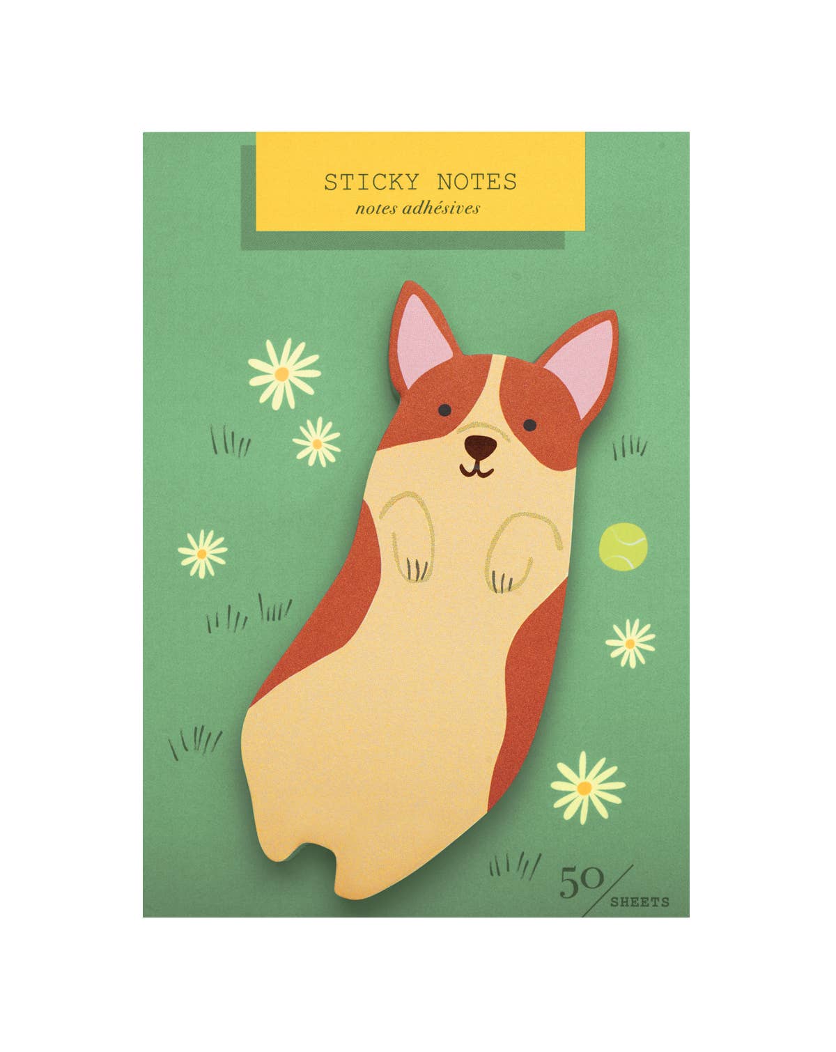 Bloc-Notes Autocollant - Corgi
