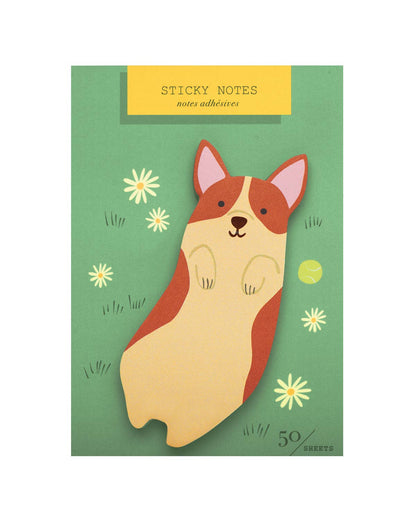 Bloc-Notes Autocollant - Corgi