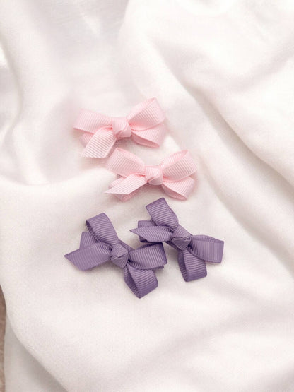 Mini Boucles - Rose & Mauve