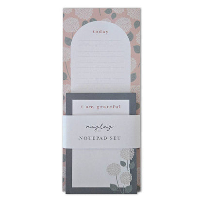 Bloc-Notes - Ensemble De 2 - Hydrangée