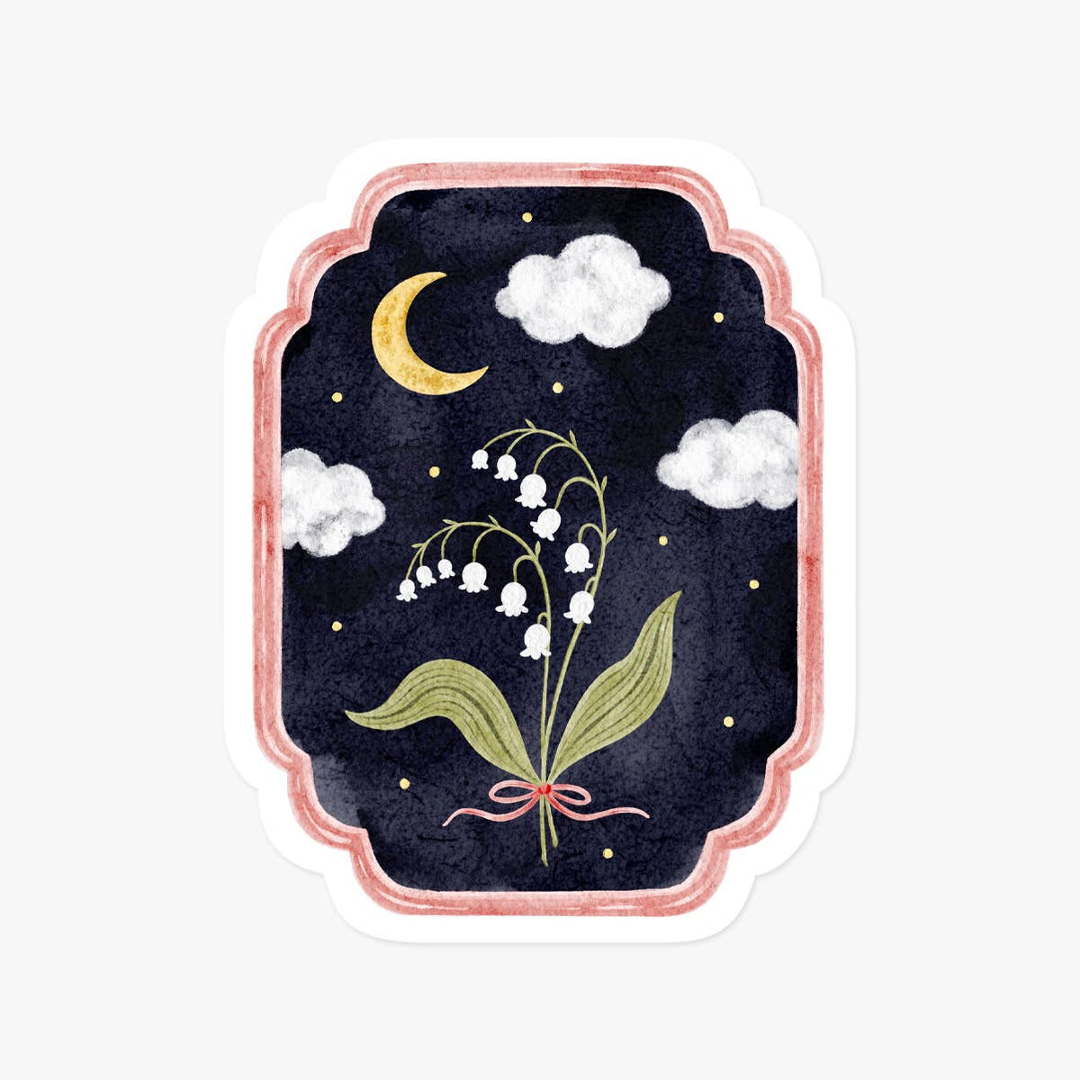 Autocollant - Muguet De Minuit