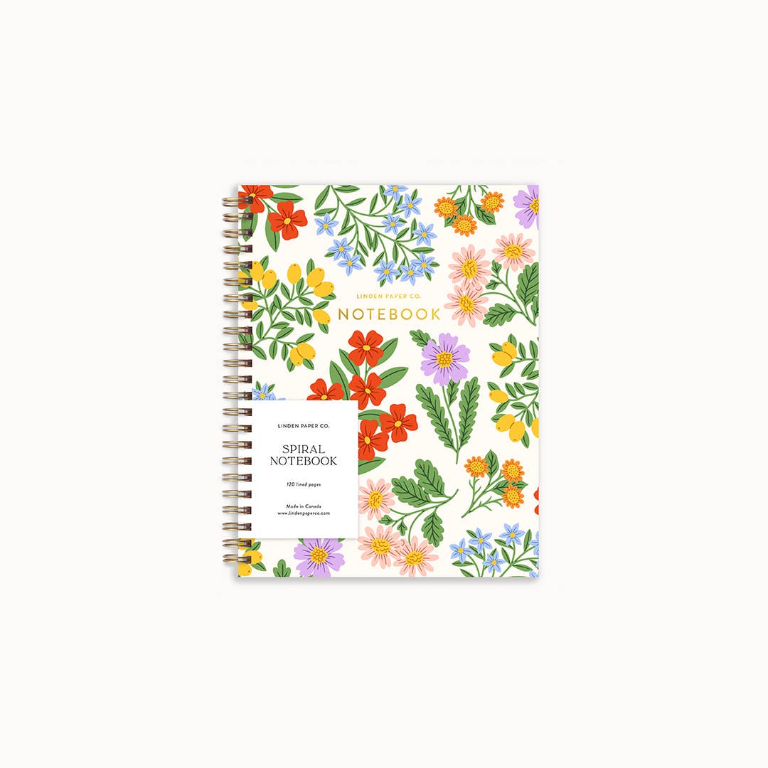 Cahier Spirale - Loveliest Floral