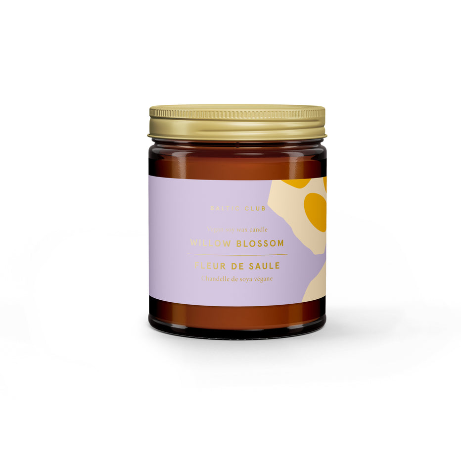Bougie De Soya - Fleur De Saule