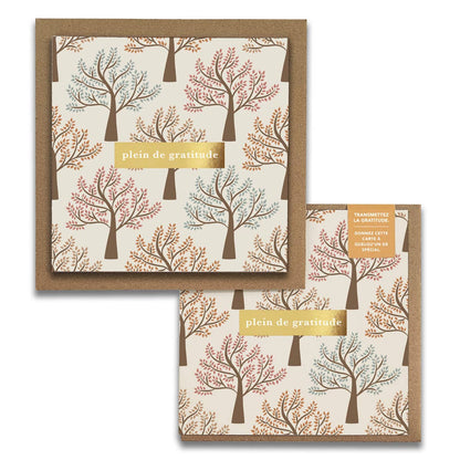 Carte De Souhait - Arbres