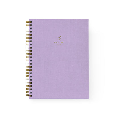 Cahier De Notes À Spirales - Lilas
