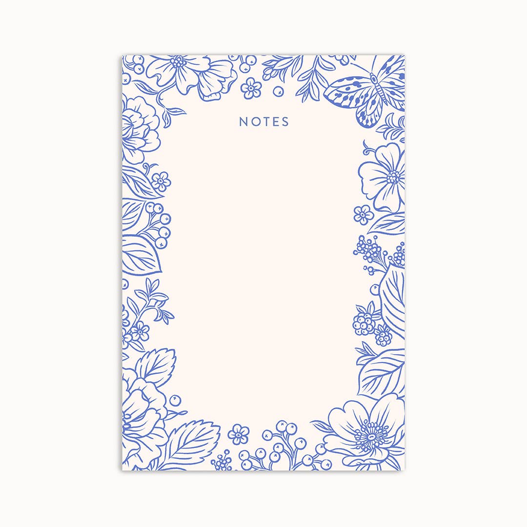Bloc-notes - Jardin Bleu