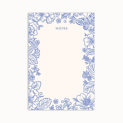 Bloc-notes - Jardin Bleu