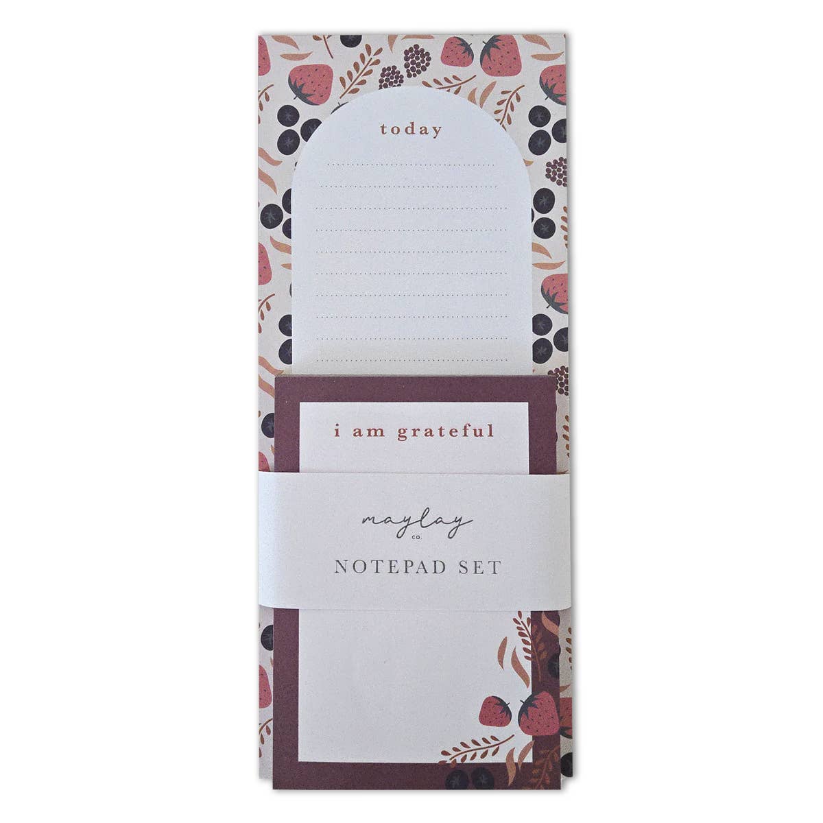 Bloc-Notes - Ensemble De 2 - Fruits