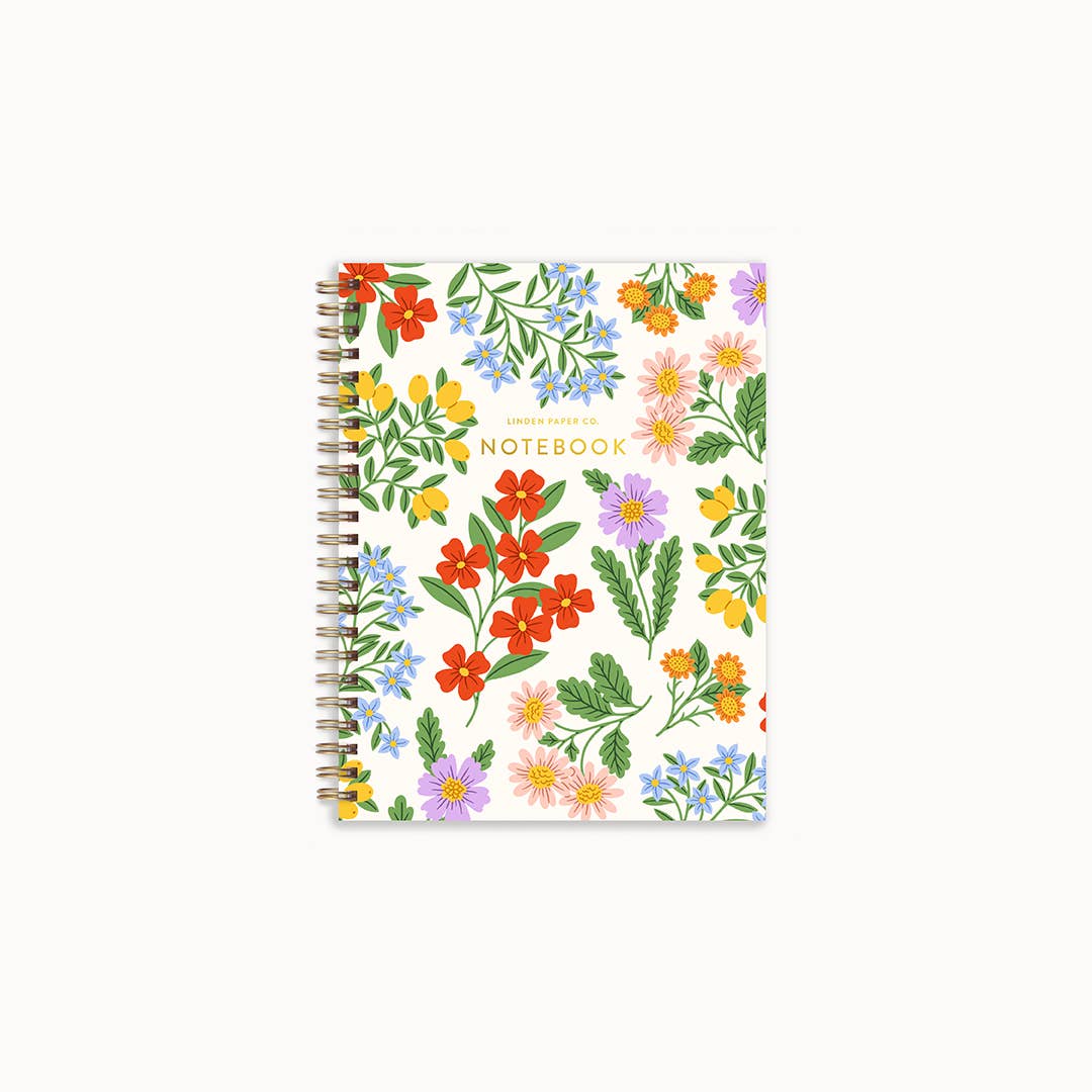 Cahier Spirale - Loveliest Floral