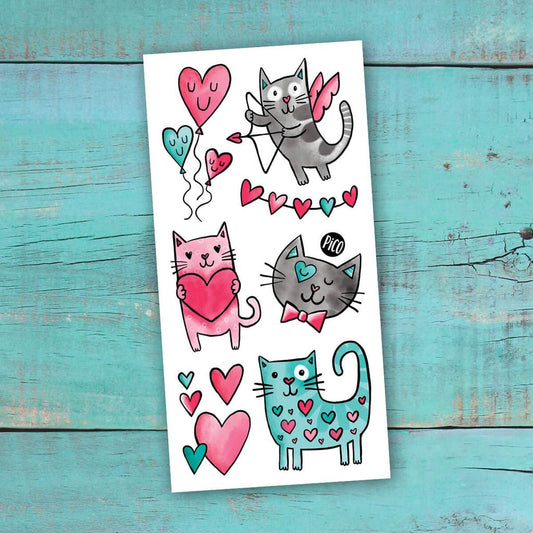 Tatouages Temporaires - Les Chatmoureux