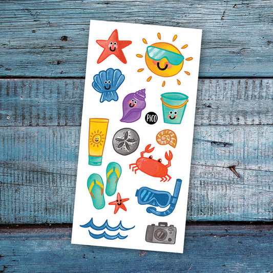 Tatouages Temporaires - La Plage