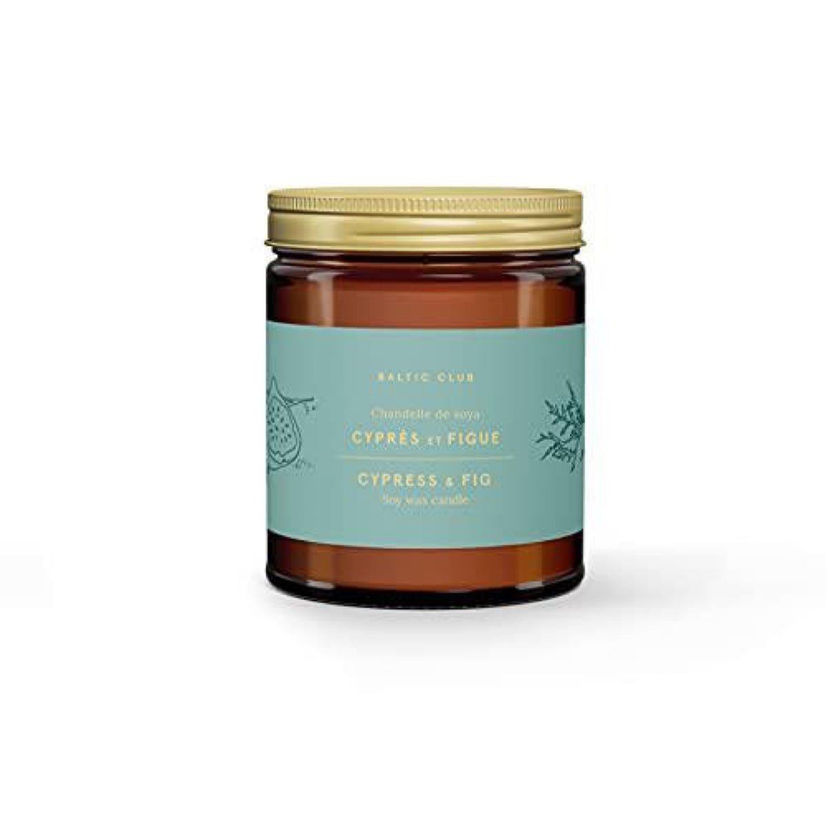 Bougie De Soya - Cyprès & Figue