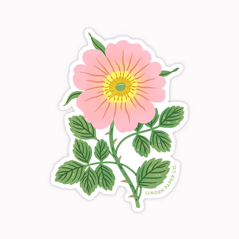 Autocollant - Rose