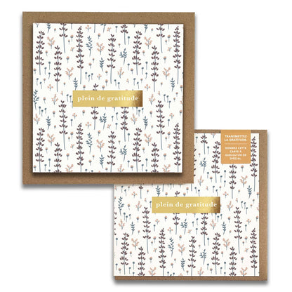 Carte De Souhait - Petites Fleurs