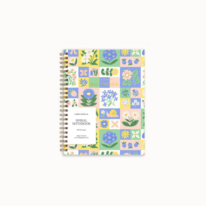 Cahier Spirale - Patchwork