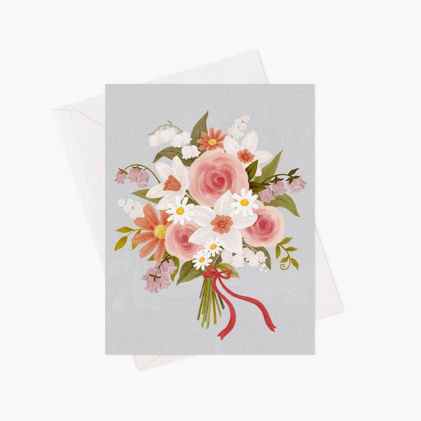 Bouquet champêtre - Carte de souhaits