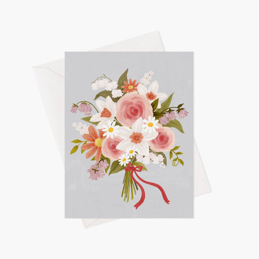 Bouquet champêtre - Carte de souhaits