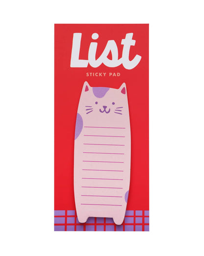 Liste Autocollante - Chat