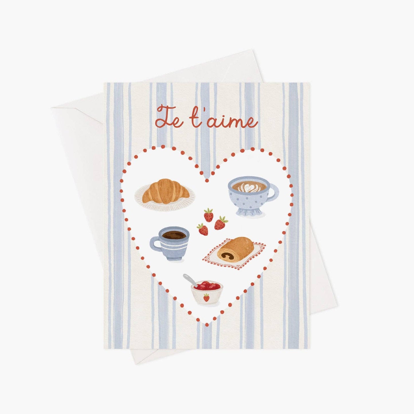 Carte De Souhait - Déjeuner des amoureux