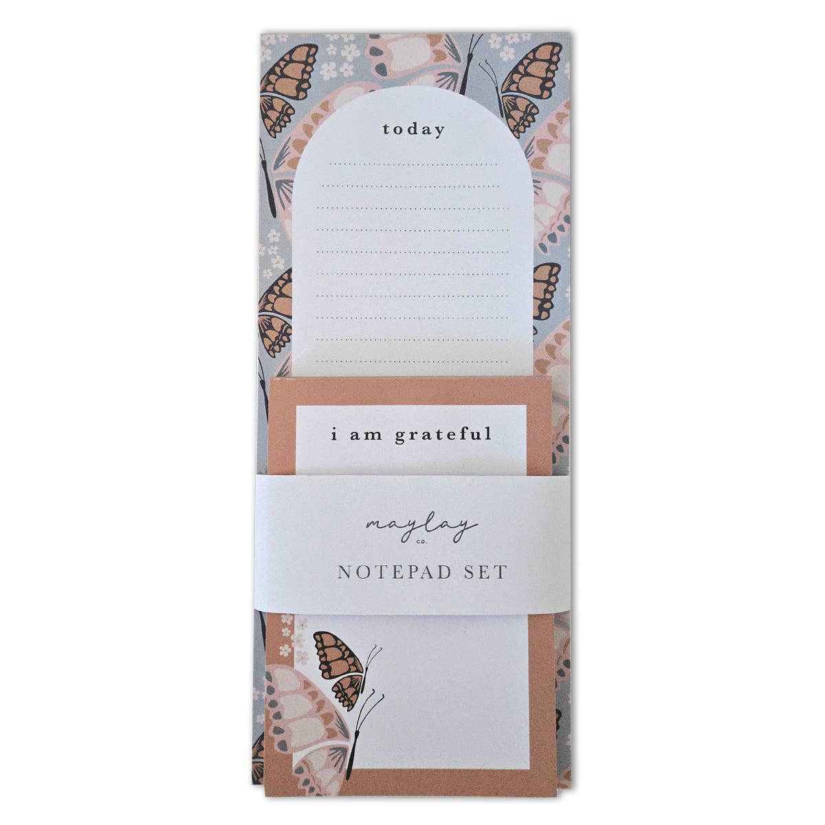 Bloc-Notes - Ensemble De 2 - Papillons