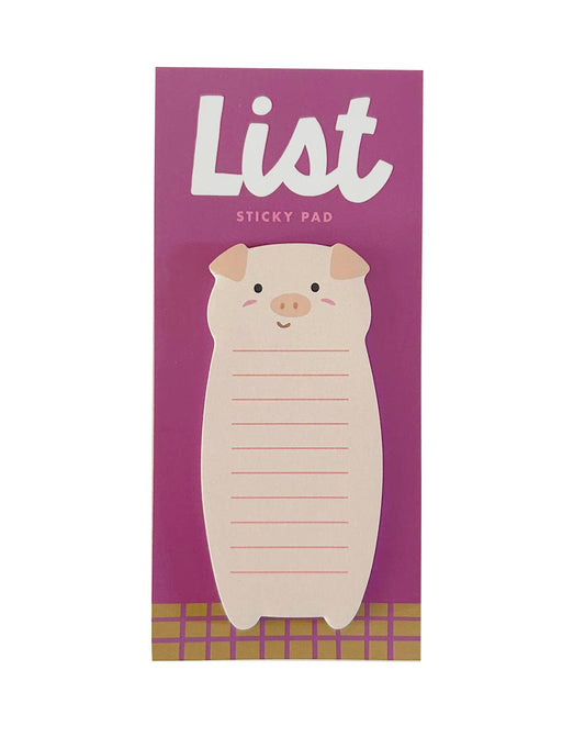 Liste Autocollante - Cochon