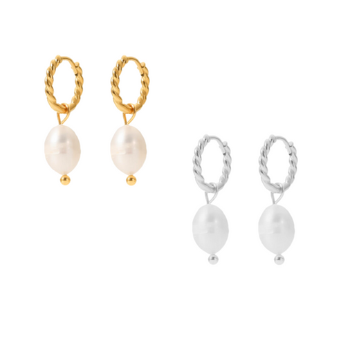 Boucles D'oreilles - Perles De Rêve - Argent
