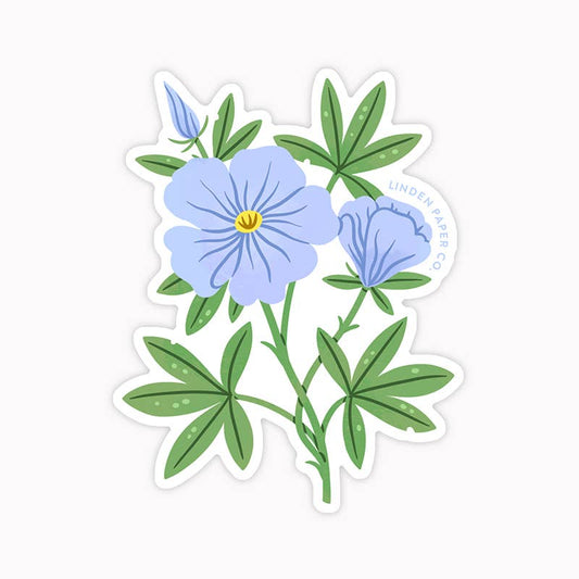 Autocollant - Fleur Sauvage