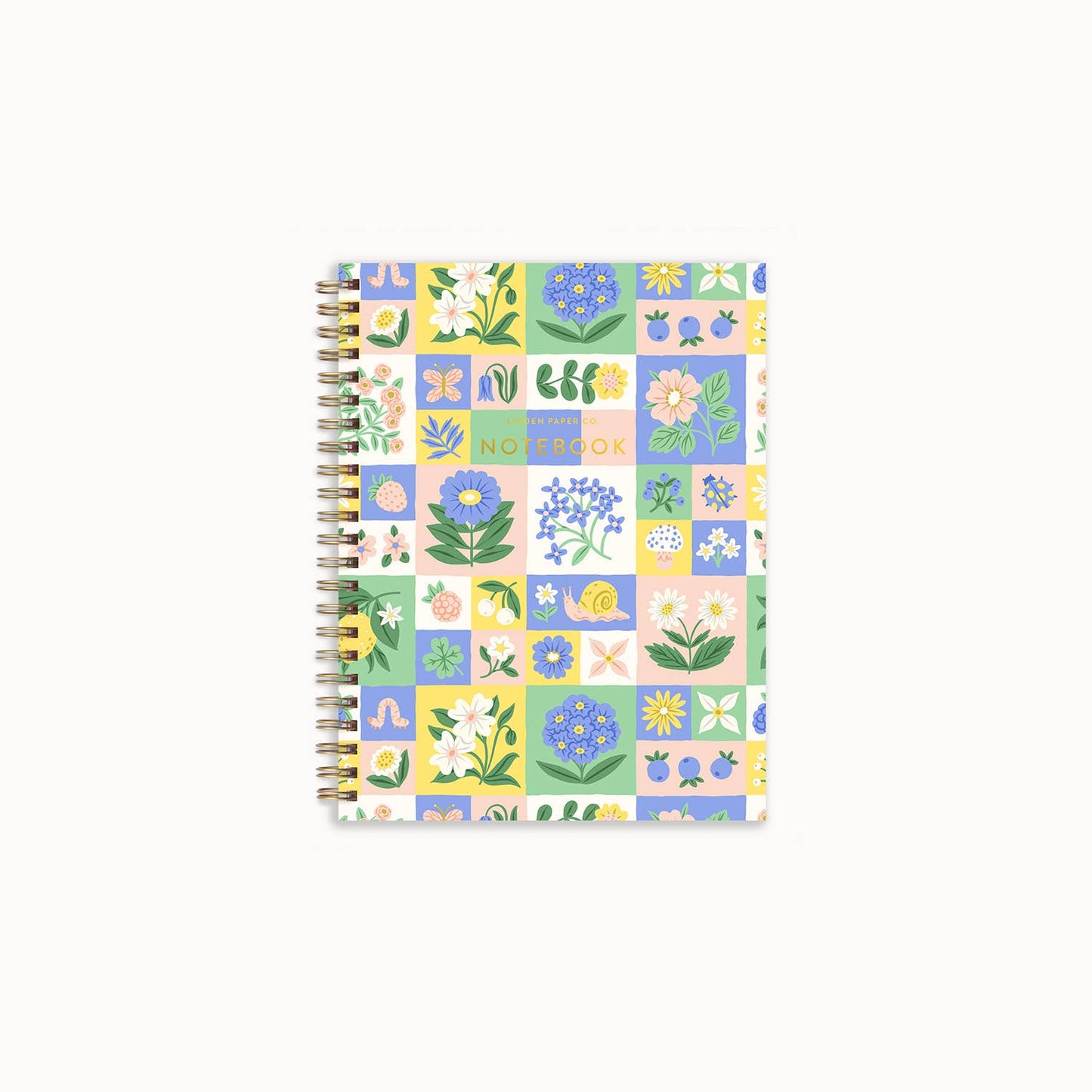 Cahier Spirale - Patchwork