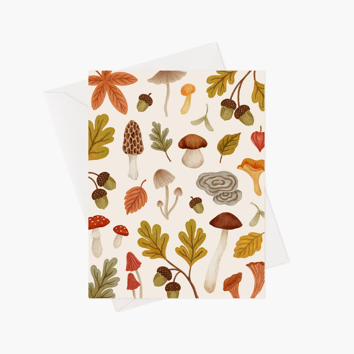 Carte De Souhait - Cueillette D’automne