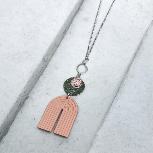 Collier - Vieux Rose