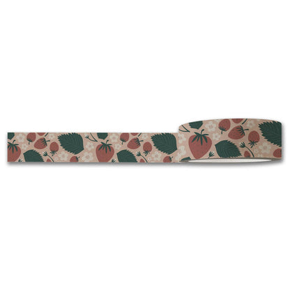 Washi Tape - Fraises & Feuilles