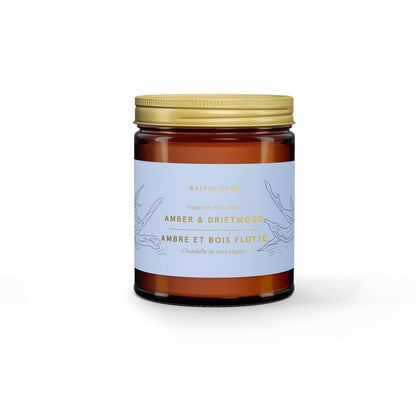 Bougie De Soya - Ambre & Bois Flotté