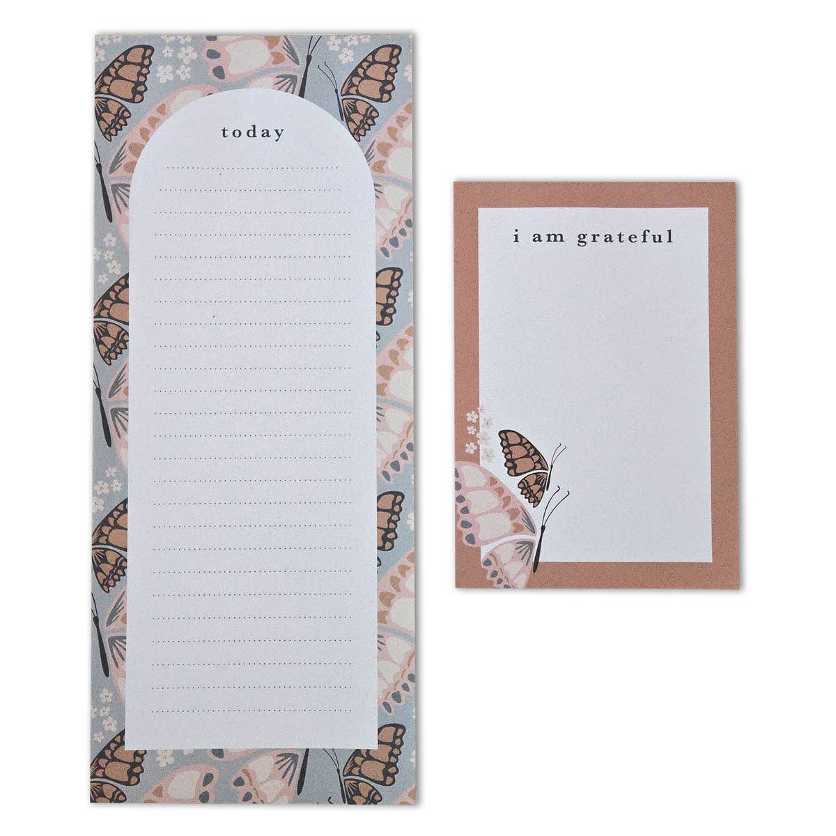 Bloc-Notes - Ensemble De 2 - Papillons