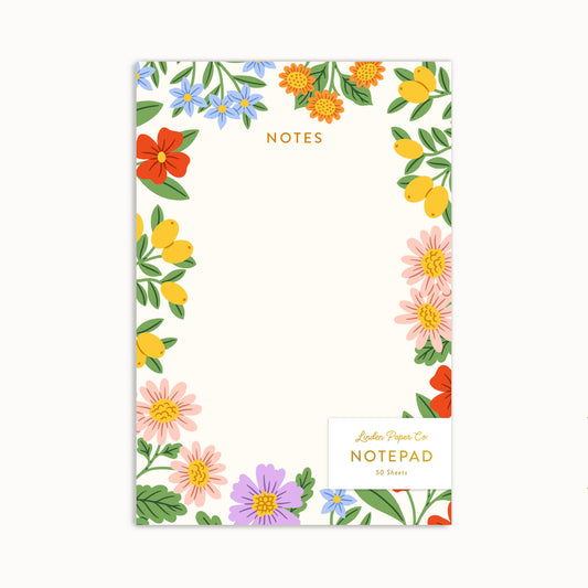 Bloc-notes - Notes Florales